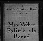 Politik als Beruf
